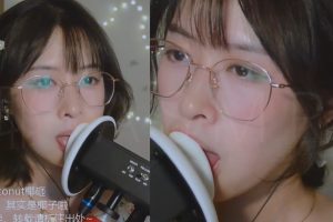 椰子姐姐的双人舔耳（22.07.30~1）