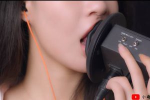 中文ASMR 小萌湿湿且激烈的舔耳（23.08.18~1）