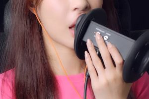 中文ASMR 小萌 喘息 口腔音 舔耳（23.01.18~1）