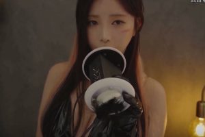 yoon ying会员皮衣女郎的挑逗舔耳（24.03.23~2）